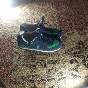 Polo by Ralph Lauren Green and Blue Men's Shoes